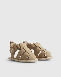 Baby Boys Beige Fisherman Sandals