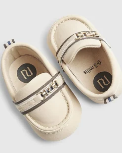 Baby Boys Beige Smart Loafer