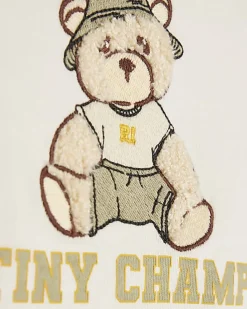 Baby Boys Khaki Bear Tiny Champ T-Shirt Set