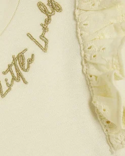 Baby Girls Yellow Little Lovely Bodysuit Set