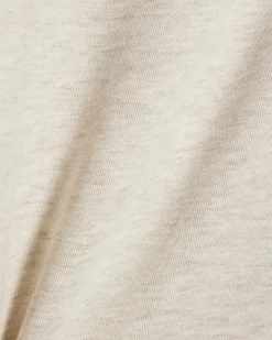 Beige Cut Away Sweatshirt