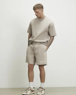 Beige Premium Regular Fit Sanctuaire Shorts
