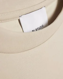 Beige RI Studio Boxy Heavyweight T-Shirt