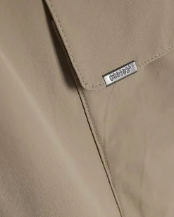 Beige Skinny Fit Cargo Trousers