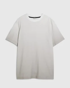 Beige Slim Fit Ombre T-Shirt