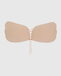 Beige Stick On Push Up Bra