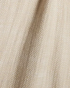 Beige Wide Leg Trousers