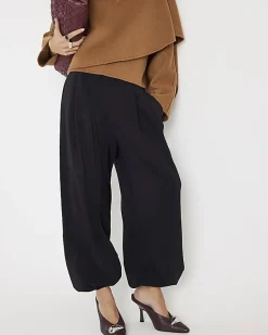 Black Balloon Trousers
