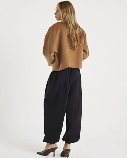 Black Balloon Trousers