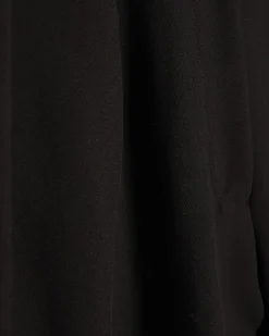 Black Belted Wide Leg Trousers