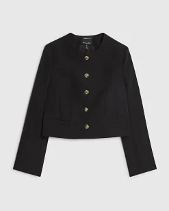 Black Button Jacket