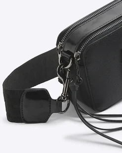 Black Crossbody Camera Bag