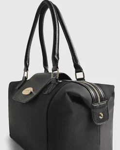 Black Flap Front Cabin Bag