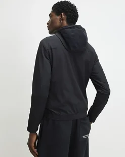 Black Hooded Jacket