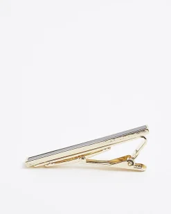 Black Inlay Tie Slide