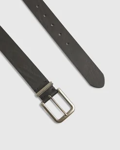 Black Leather Belt
