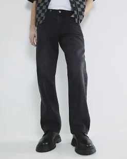 Black Loose Fit Jeans