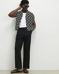 Black Loose Fit Trousers
