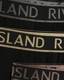 Black Metallic RI Pack Of 5 Trunks