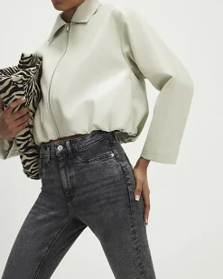 Black Mid Rise Sculpt Skinny Jeans