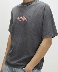 Black Oversized Fit Miami Nights T-Shirt
