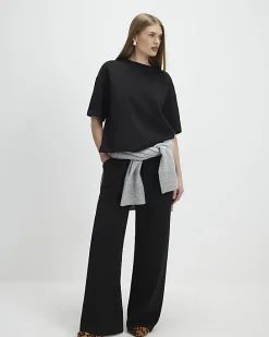 Black Premium Boxy T-Shirt