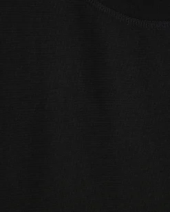 Black Regular Fit Essential Tank Top