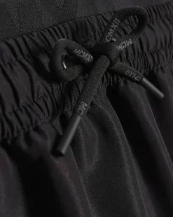 Black Regular Length Swim Shorts