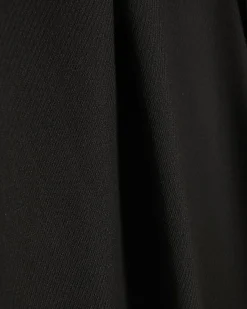 Black RI Studio Wide Leg Pleat Trousers