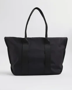 Black Roll Top Holdall Bag