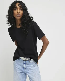 Black Short Sleeve Slim Fit T-shirt