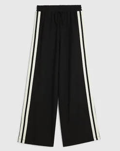 Black Side Tape Joggers