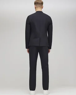 Black Skinny Comfort Stretch Suit Trousers