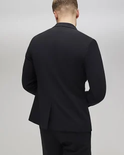 Black Skinny Fit Stretch Suit Jacket