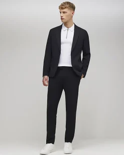Black Skinny Fit Stretch Suit Jacket