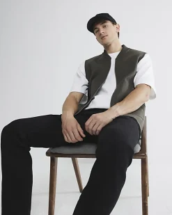 Black Skinny Fit Stretch Jeans