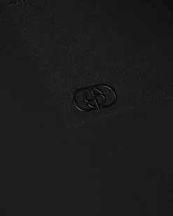 Black Skinny Stretch Smart Cargo Trousers