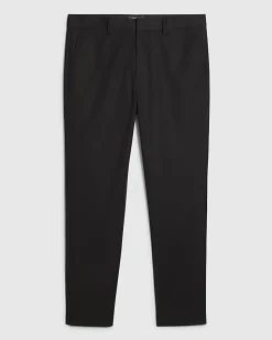 Black Slim Fit Stretch Chino Trousers
