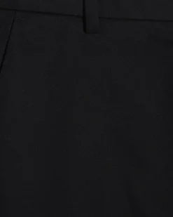 Black Slim Fit Stretch Chino Trousers