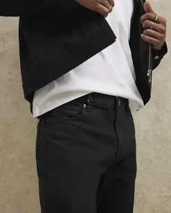 Black Slim Fit Stretch Essential Jeans