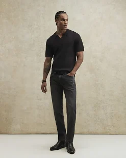Black Slim Fit Stretch Jeans