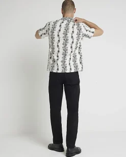 Black Slim Fit Stretch Jeans