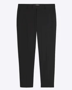 Black Slim Fit Stretch Tailored Suit Trousers