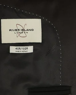 Black Slim Fit Stretch Tuxedo Suit Jacket