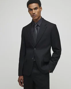Black Slim Fit Suit Jacket