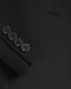 Black Slim Fit Suit Jacket