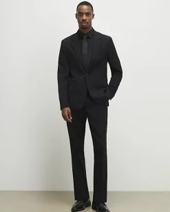 Black Slim Fit Suit Jacket