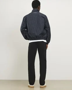 Black Straight Fit Essential Jeans