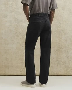 Black Straight Fit Jeans