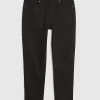 Black Tapered Fit Essential Stretch Jeans